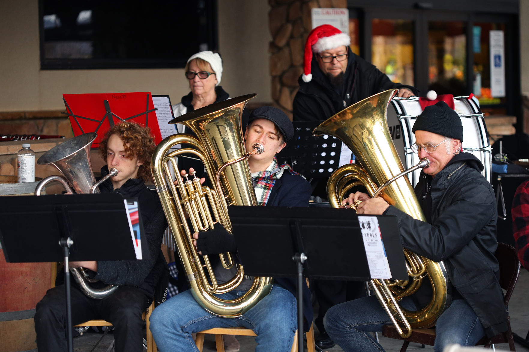 Napa Valley Brass Society Christmas carols